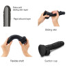 strap on me Gode Sliding Skin Strap-On-Me S 13 x 3.7cm Noir